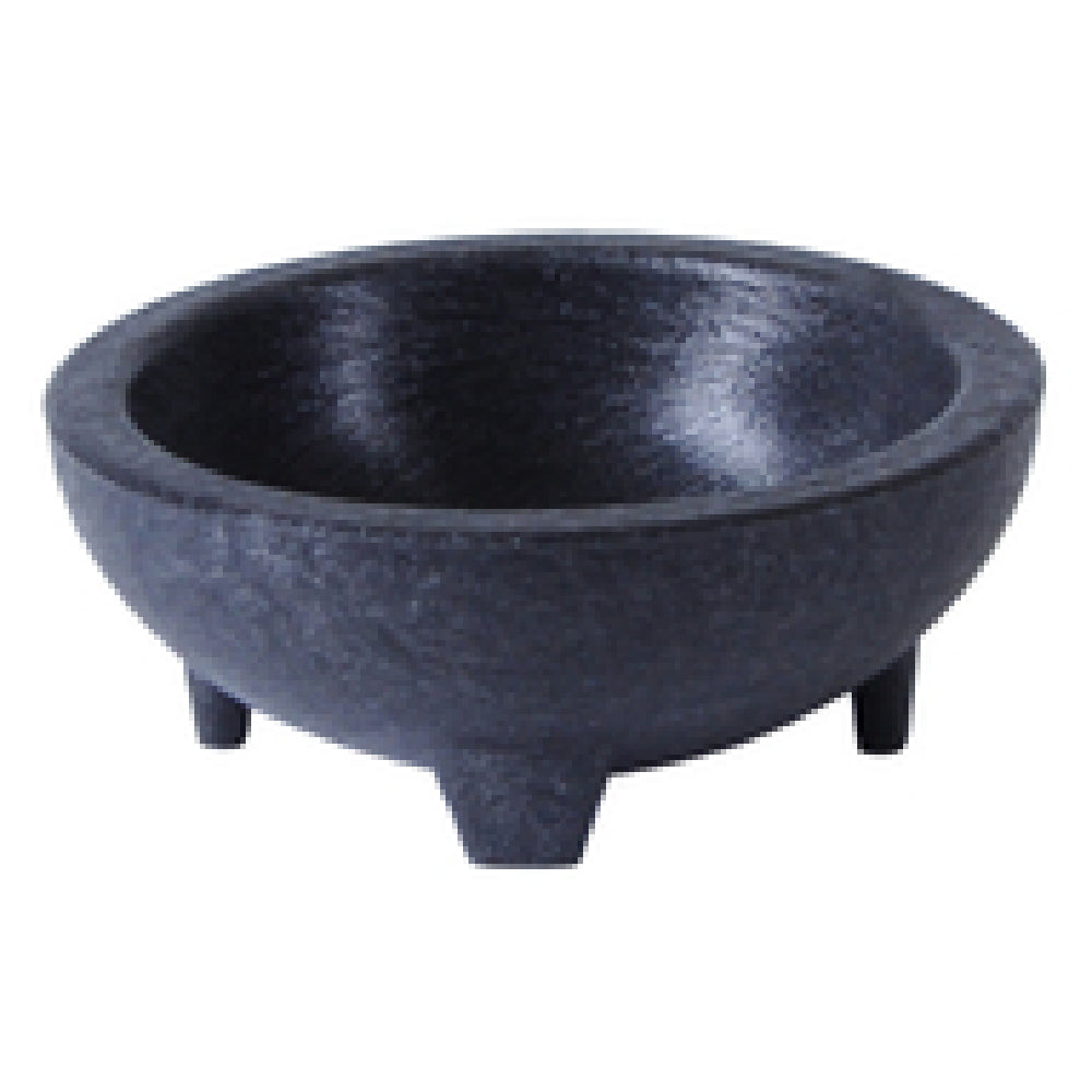 Thunder Group PLMJ004BK Molcajete Salsa Bowl 4 Oz. 4" X 4" X 1-5/8"