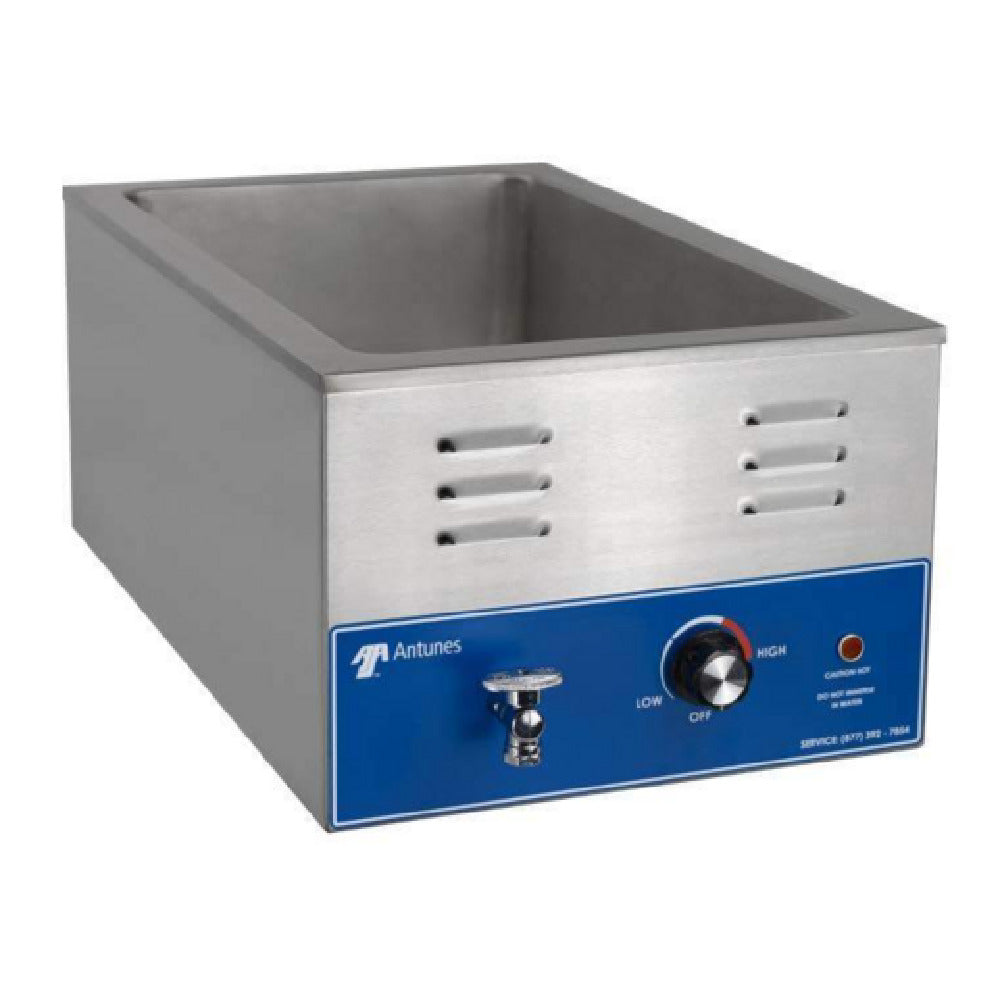 Antunes CW-100 - (9400186) Countertop Cooker/Warmer, With Drain System, Adjustable Thermostat