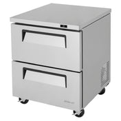 Turbo Air TUR-28SD-D2-N Super Deluxe Series Undercounter Refrigerator One-section