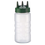 Vollrath 3316-1301 Traex® Tri Tip™ Squeeze Bottle 16 Oz. Wide Mouth