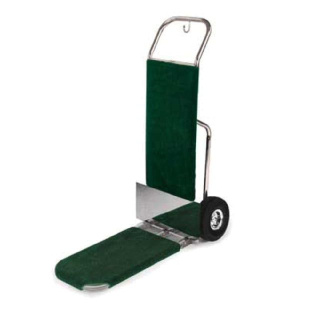 Forbes Industries 1566-CK-PS Bellman's Handtruck 29"L Fold-up Dropnose 1" Polished Stainless Steel Tube