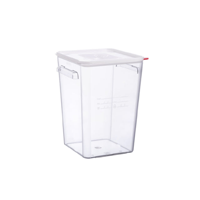 CFS Brands 31857 - Araven - Food Storage Container, 23 Qt., 11-1/4"W X 11-1/4"D X 15-3/4"H