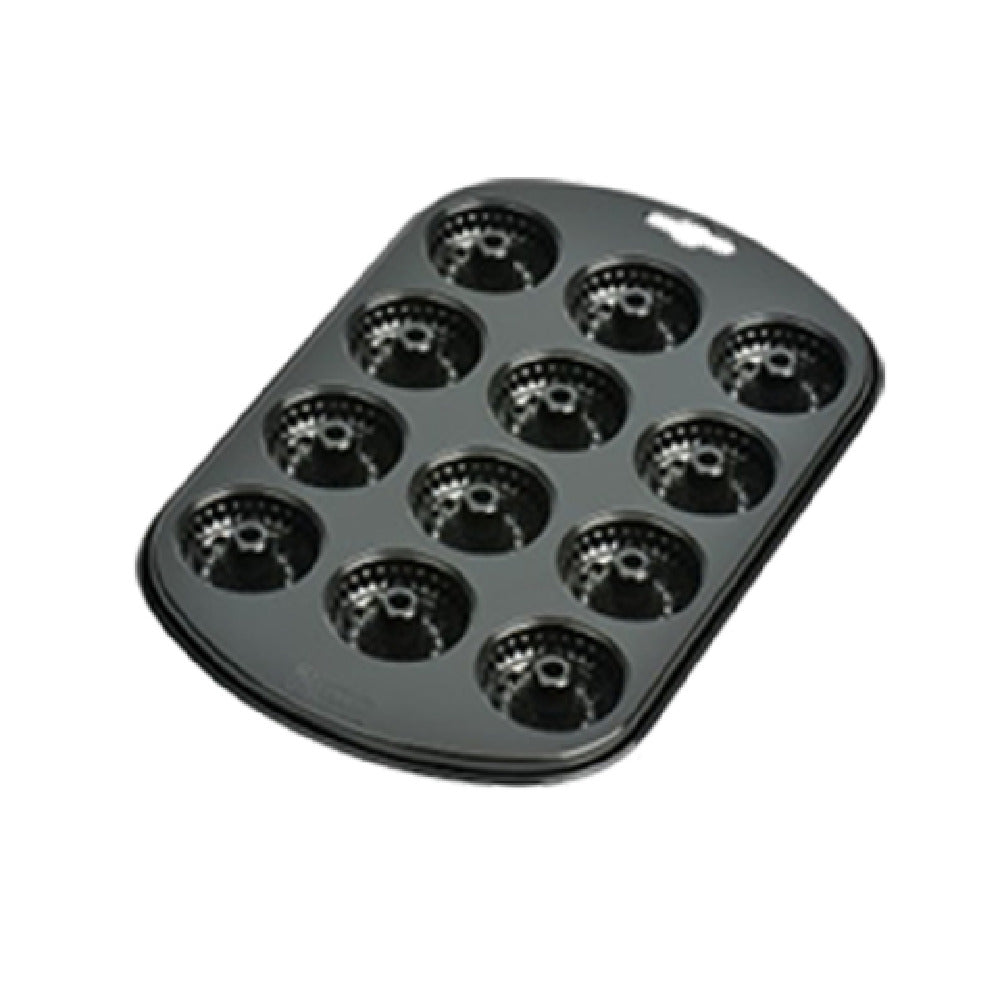 BauscherHepp 23.0064.6176 Mini Bundform Pan 11-2/5"L X 7"W 12 Cavities