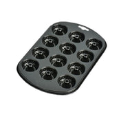 BauscherHepp 23.0064.6176 Mini Bundform Pan 11-2/5"L X 7"W 12 Cavities