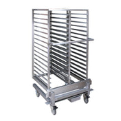 Cres Cor ROR201SBS1332D Roll-In Rack (16) Sets Of Stainless Steel Slides On 3" Centers