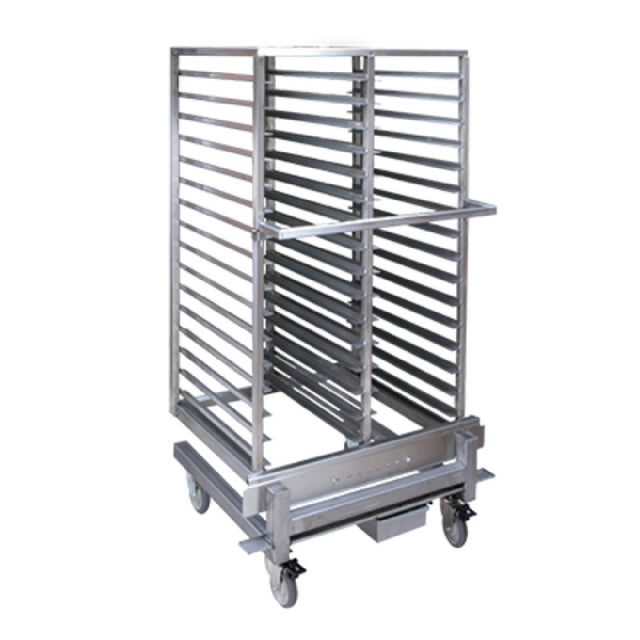 Cres Cor ROR201SBS1332D Roll-In Rack (16) Sets Of Stainless Steel Slides On 3" Centers