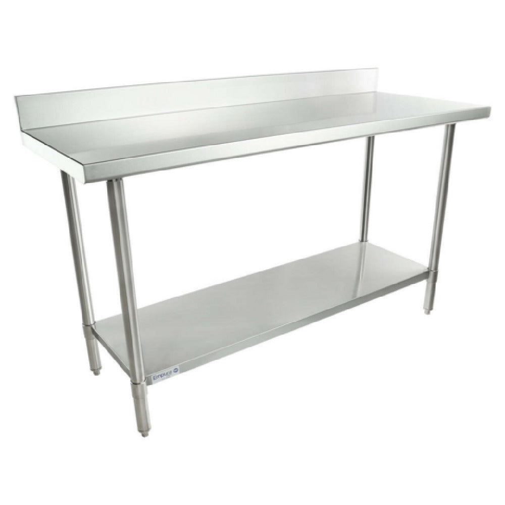 Empura SWT4B2460 - Work Table, 60"W X 24"D X 35"H, Super Duty 4" Backsplash