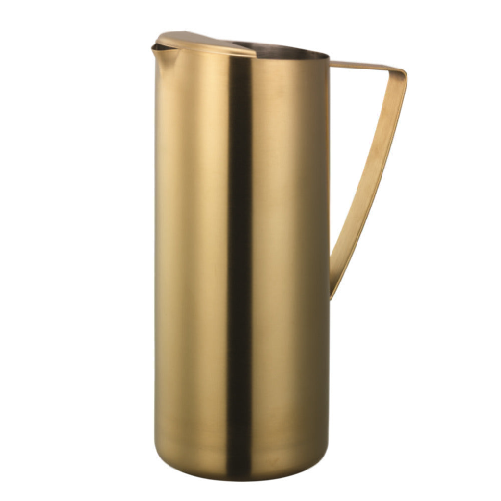 Service Ideas X7025BSVG Service Ideas Slim Water Pitcher Stainless Ice Guard