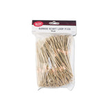 TableCraft Products BAMH45 - Cash & Carry Heart Looped Pick, 4-5/8", Bamboo (100 Per Pack) (must Be Purchased In Multiples Of 12 Packs)