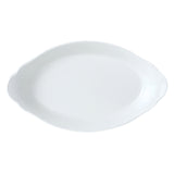 Steelite 11010319 Oval Earred Dish 6.5 Oz 9.5" X 5.5" X 1.875"