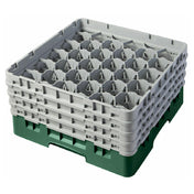 Cambro 30S800119 Camrack® Glass Rack With (4) Soft Gray Extenders Full Size