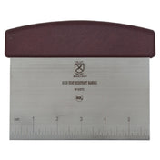 Mercer Culinary M18370 Hell's Handle® Bench Scraper 3-1/2" X 5-7/8" Blade 5" X 6" Overall Size