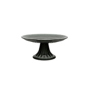 Fortessa JUPST.CAKE.08 Jupiter Cake And Cupcake Stand 8.5"x8.5"x4.1" Black
