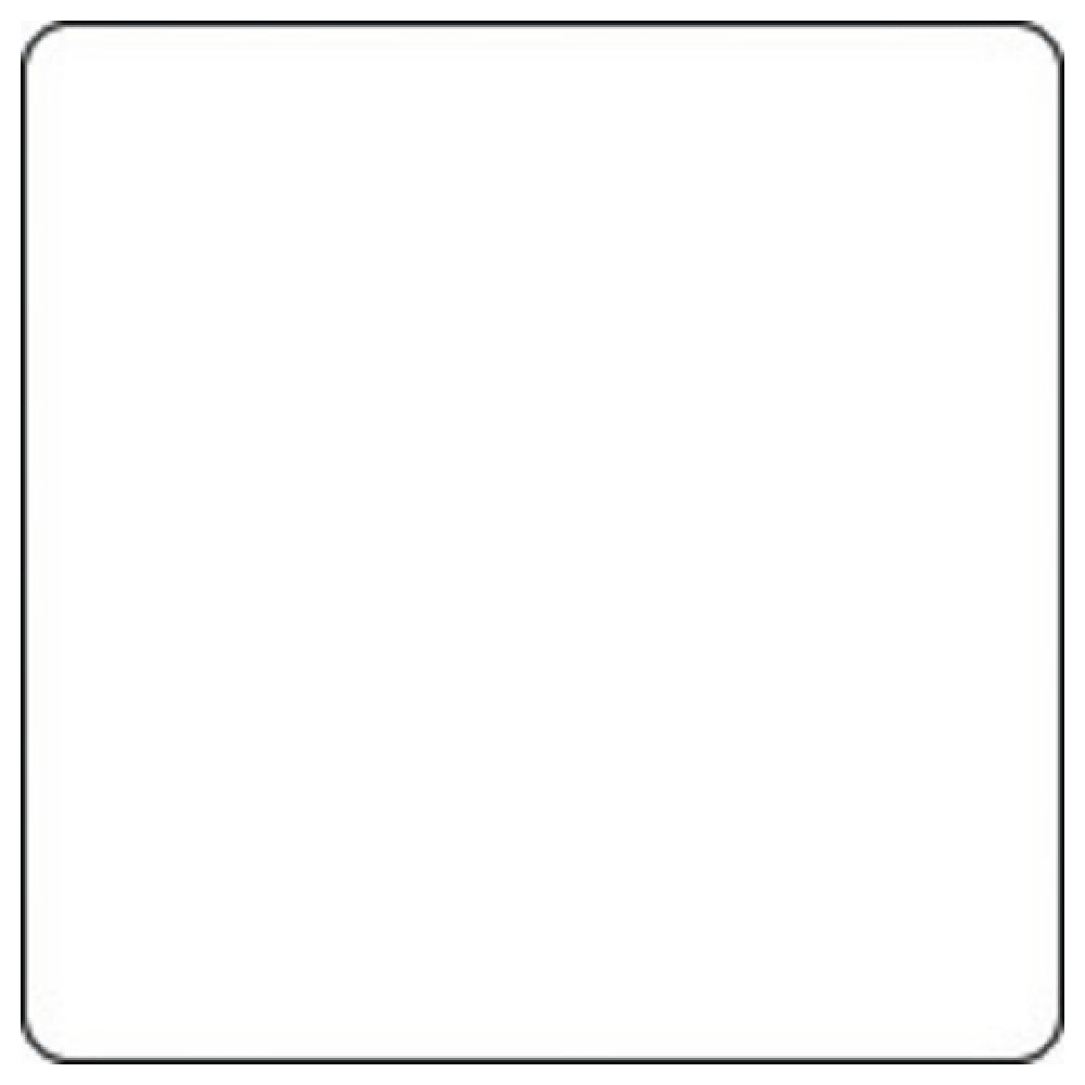 Hubert 34023 - Laser Labels, Blank, 2-3/4" X 2-3/4"
