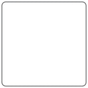Hubert 34023 - Laser Labels, Blank, 2-3/4" X 2-3/4"