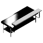 SPG ES-CBS-24 - Universal Stainless Optional Cutting Board, 24" X 10", 2" Thick