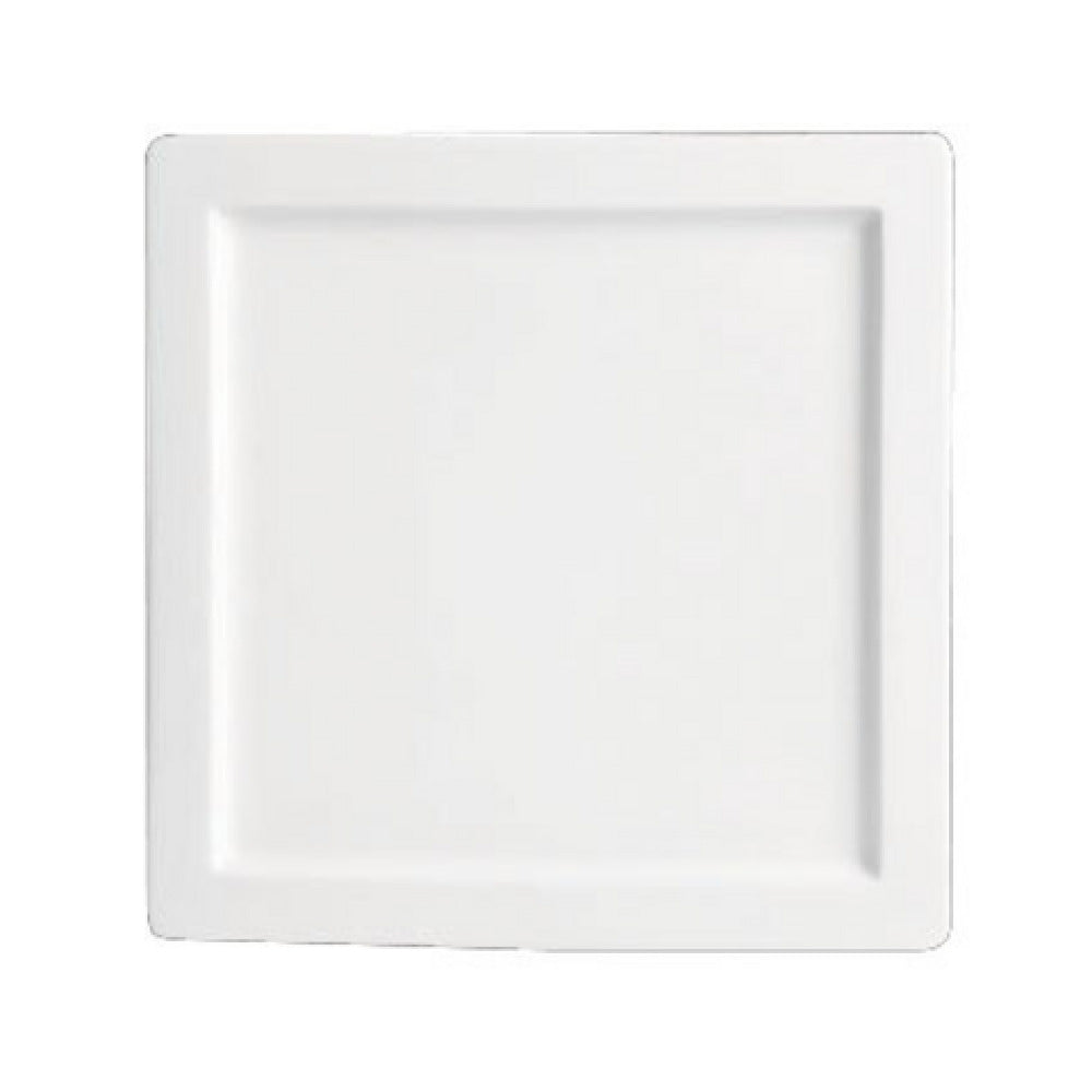 Steelite 6351MP69 - Rim Square Plate, 10.5", Simple Plus