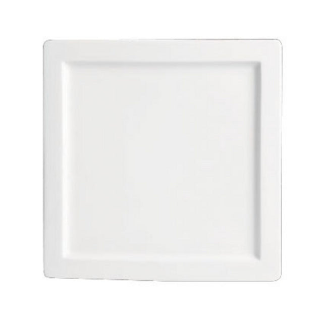 Steelite 6351MP69 - Rim Square Plate, 10.5", Simple Plus
