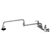 T&S Brass B-0598 Pot Filler Faucet Splash-mounted 8" Centers