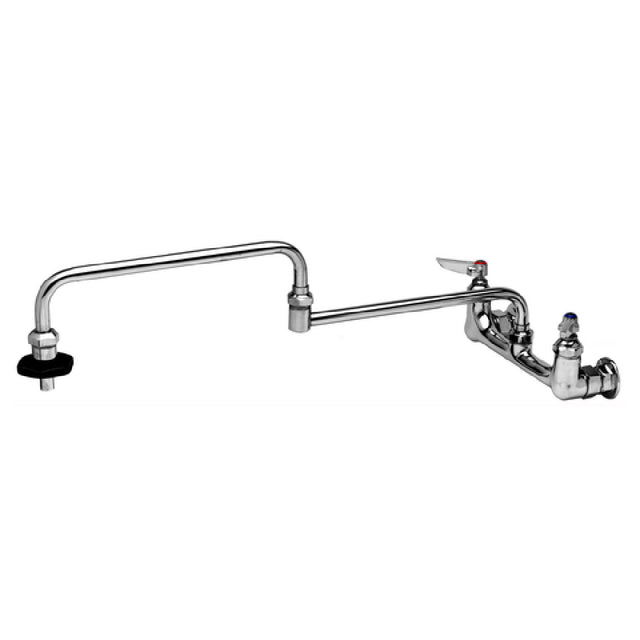 T&S Brass B-0598 Pot Filler Faucet Splash-mounted 8" Centers