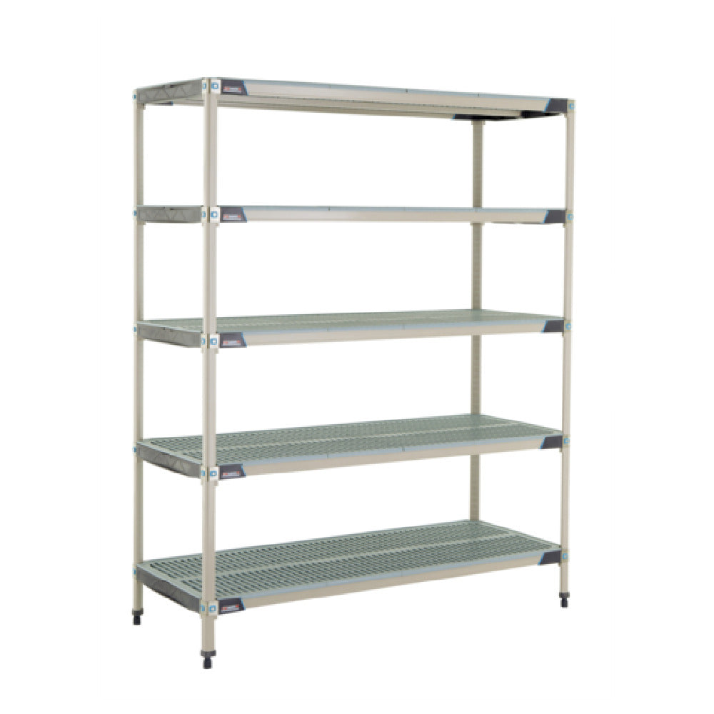 Metro 5X567GX3 MetroMax® I Starter Shelving Unit 60"W X 24"D X 74"H Rust Proof