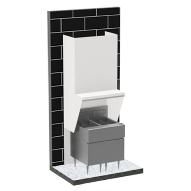 Avtec SSA-FRYER2-16 - SimpleSpec Fryer Hood, Type I, Wall Mount