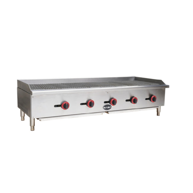 SABA CB-60 Radiant Charbroiler Countertop Gas