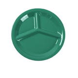 Yanco MS-710GR Milestone Compartment Plate 10" Dia. 3-compartments