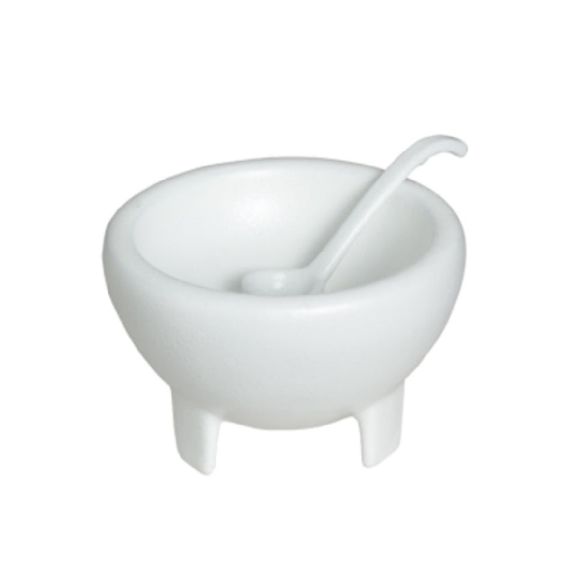 GET Enterprises MJS06FT Bugambilia® Molcajete & Spoon Set 30.5 Oz. 8.27"L X 8.27"W