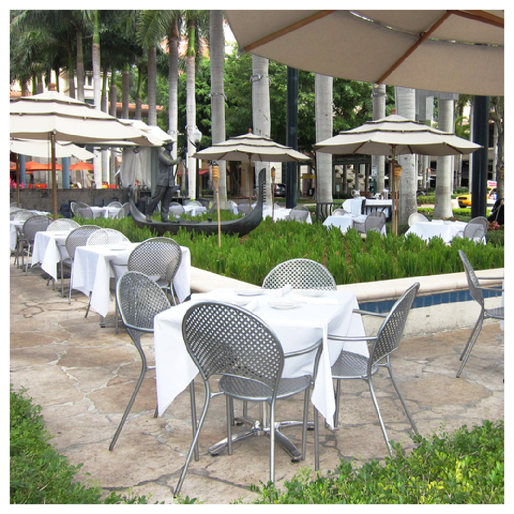 Emuamericas, Llc E3403-22 - Sole Stacking Armchair, Outdoor/indoor, Interlace Steel Mesh Back And Seat