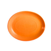 CAC China TG-13C-TNG Tango Platter 11-1/2"L X 9-1/4"W X 1-1/2"H Oval