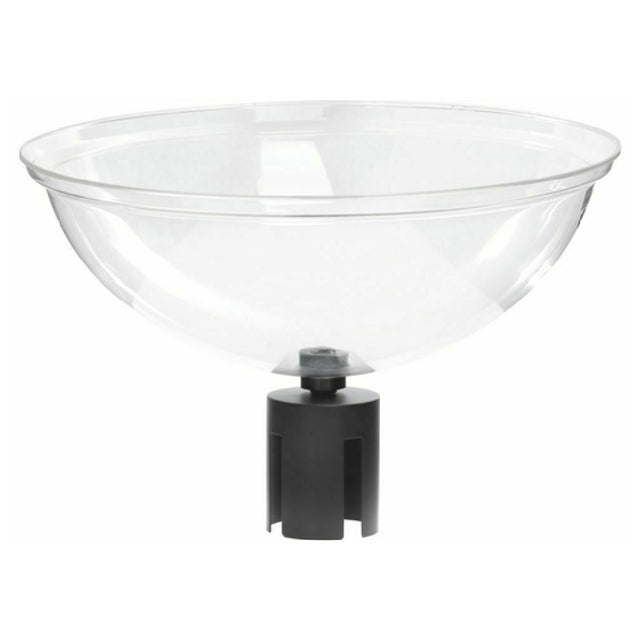 Hubert 63238 - Impulse Display Bowl, For Crowd Control Barrier Post #49970,13-1/2" Dia. X 5-1/2"H