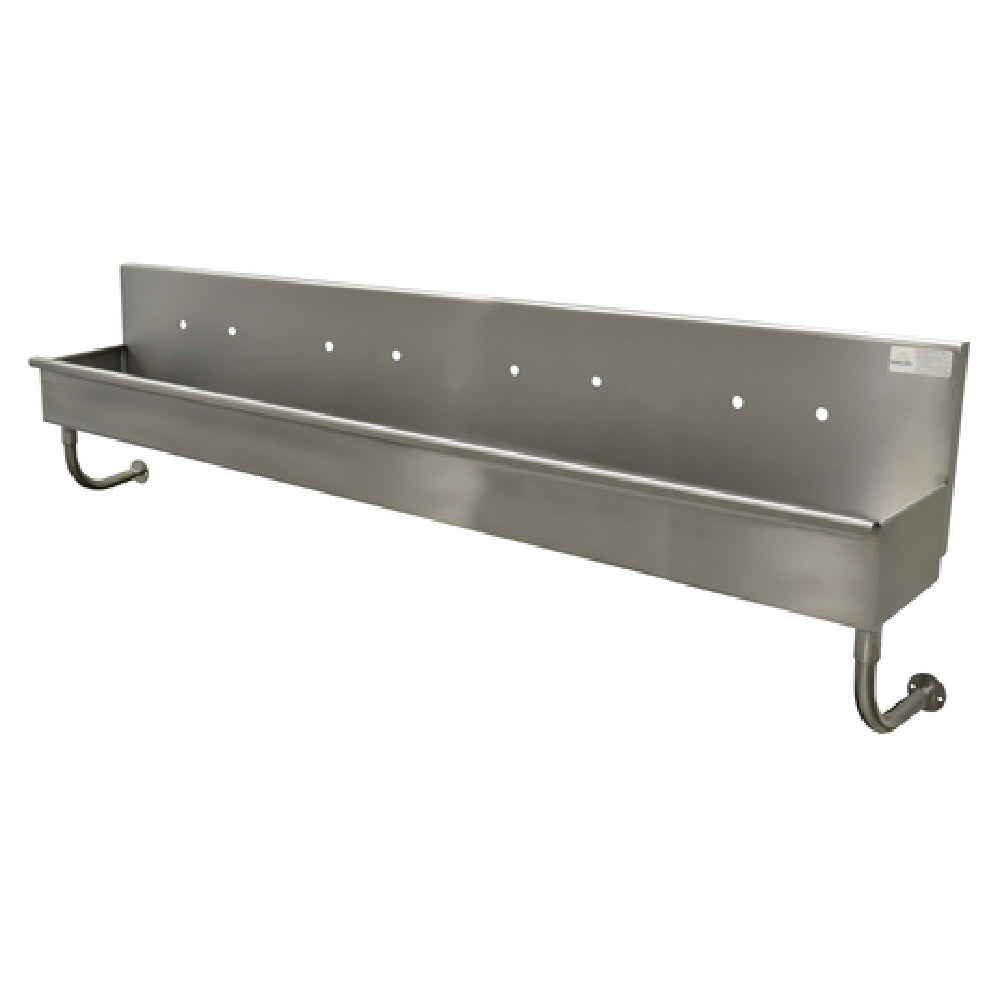 Advance Tabco 19-18-96 Multiwash Hand Sink Wall Mounted 96"W X 19-1/2"D X 30-3/4"H (overall)