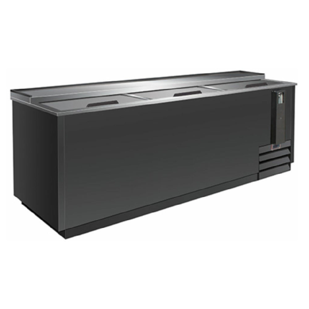 Hubert 50608 - Kratos® Bottle Cooler, 95 1/3"W X 27"D X 35"H, (3) Sliding Lids