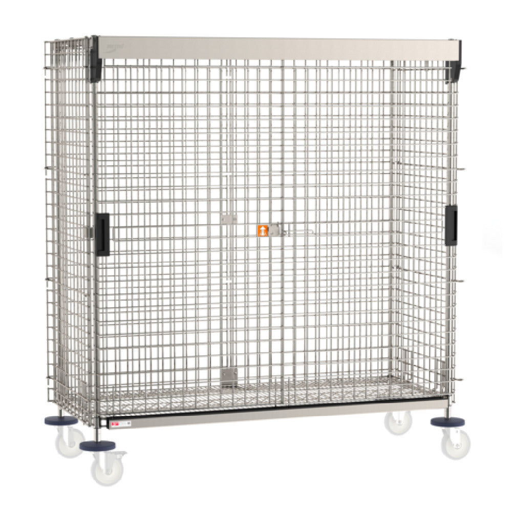 Metro SEC56S-SD-SL Super Erecta® Security Unit Mobile 65"W X 28-1/2"D X 62"H