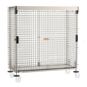 Metro SEC56S-SD-SL Super Erecta® Security Unit Mobile 65"W X 28-1/2"D X 62"H
