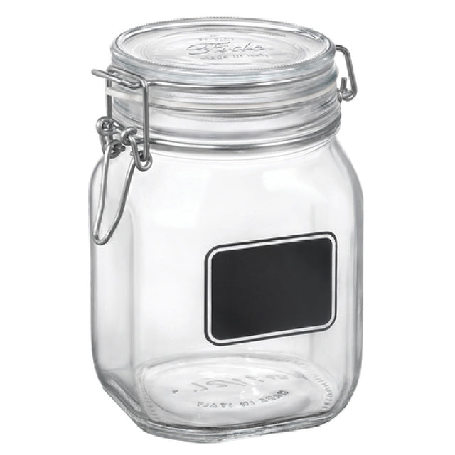 Steelite 4949Q463 Fido Chalkboard Jar 1.25 Qt 5.375" X 6.375"