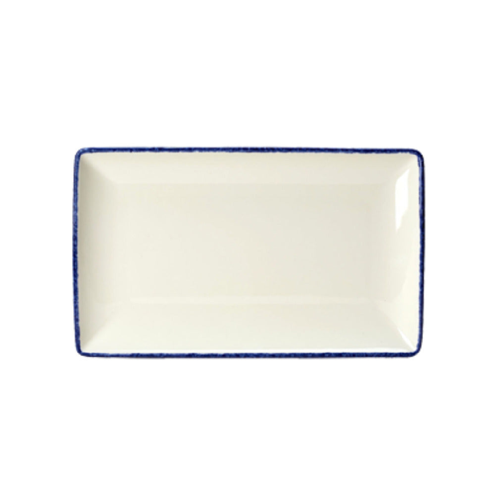 Steelite 17100550 Rectangle Tray 10.625" X 6.5" X 0.875" Dapple