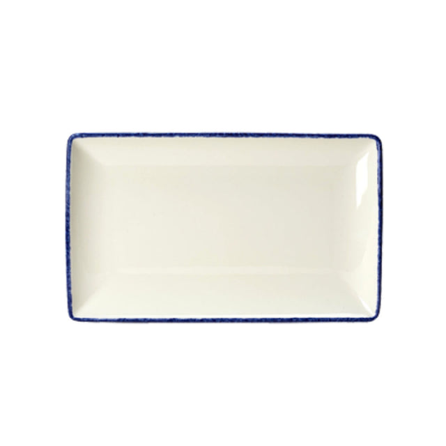 Steelite 17100550 Rectangle Tray 10.625" X 6.5" X 0.875" Dapple