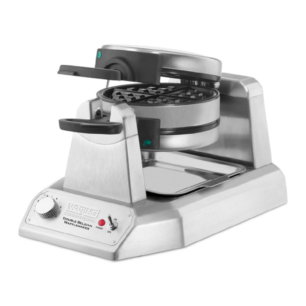 Waring WW200KSDI - (International) Belgian Waffle Maker, Double, Up To (50) 7" Diameter