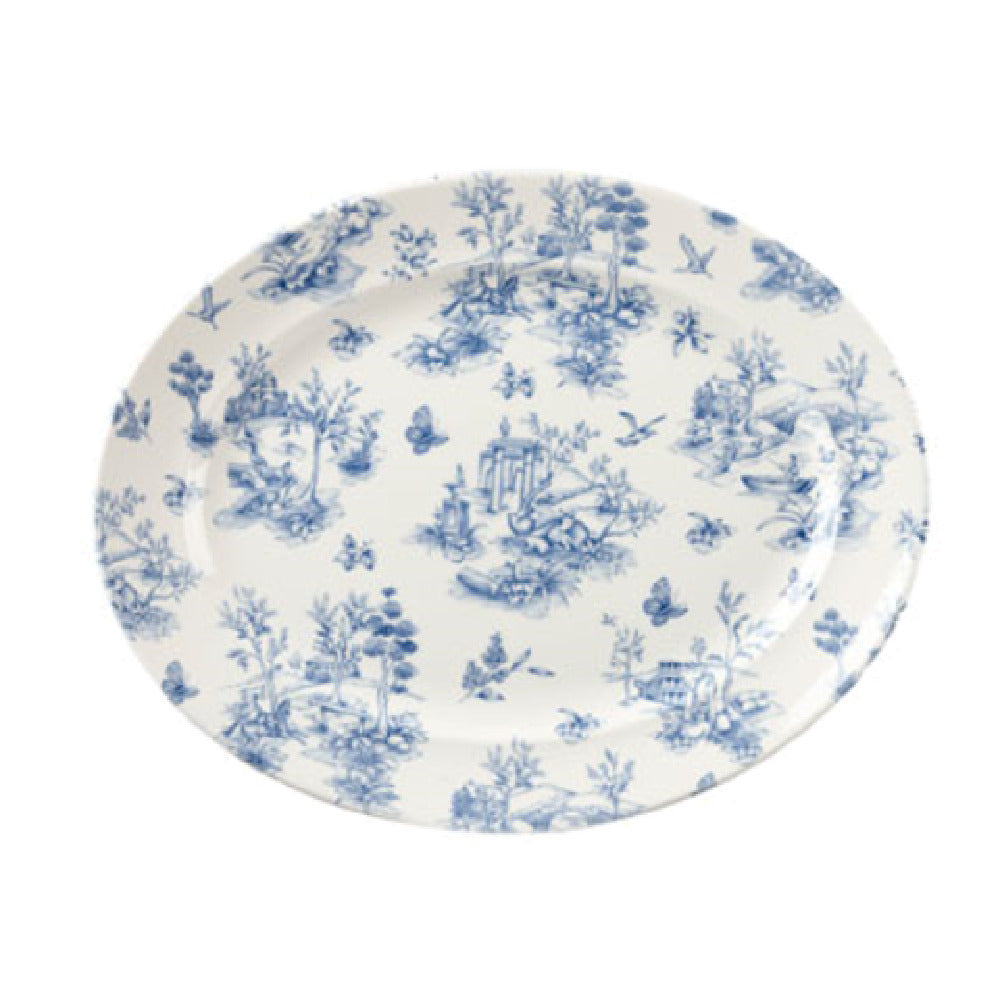 Churchill China TOP RD141 Platter/Dish 14-3/8" X 11-1/2" Oval