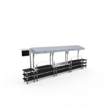 Steelite MGCMLA08MSWF Market Station Mixed Materials (minimum = Case Quantity 1 Per Case) (repack Item)