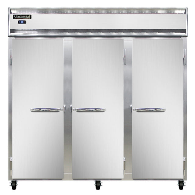 Continental Refrigerator 3RSNSS Refrigerator Reach-in Three-section