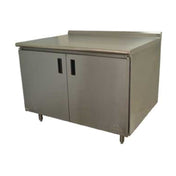 Advance Tabco HF-SS-2410 Work Table 120"W X 24"D Cabinet Base With Hinged Doors
