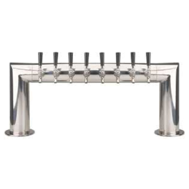 Micro Matic PT4A-8PSSKR Pass-Thru Draft Beer Tower Countertop 35"W X 14-1/4"H