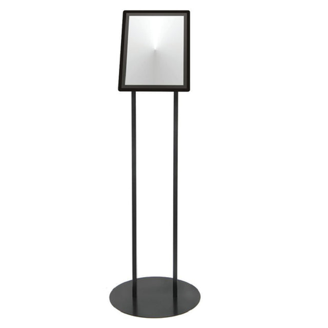 Hubert 83542 - Sign Holder, Floor Stand, 10-1/2" X 44"H Overall