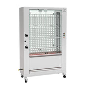 Rotisol FFS1100-4G-BRASILIA FauxFlame­™ SPATCHCOCK Rotisserie Oven Gas