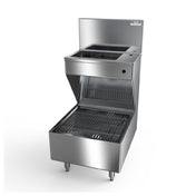 NBR Equipment HUSC-2025 Hand/Utility Sink Combination 20-1/2"W X 25-3/4"D X 43-1/4"H Overall Size