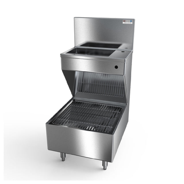 NBR Equipment HUSC-2025 Hand/Utility Sink Combination 20-1/2"W X 25-3/4"D X 43-1/4"H Overall Size