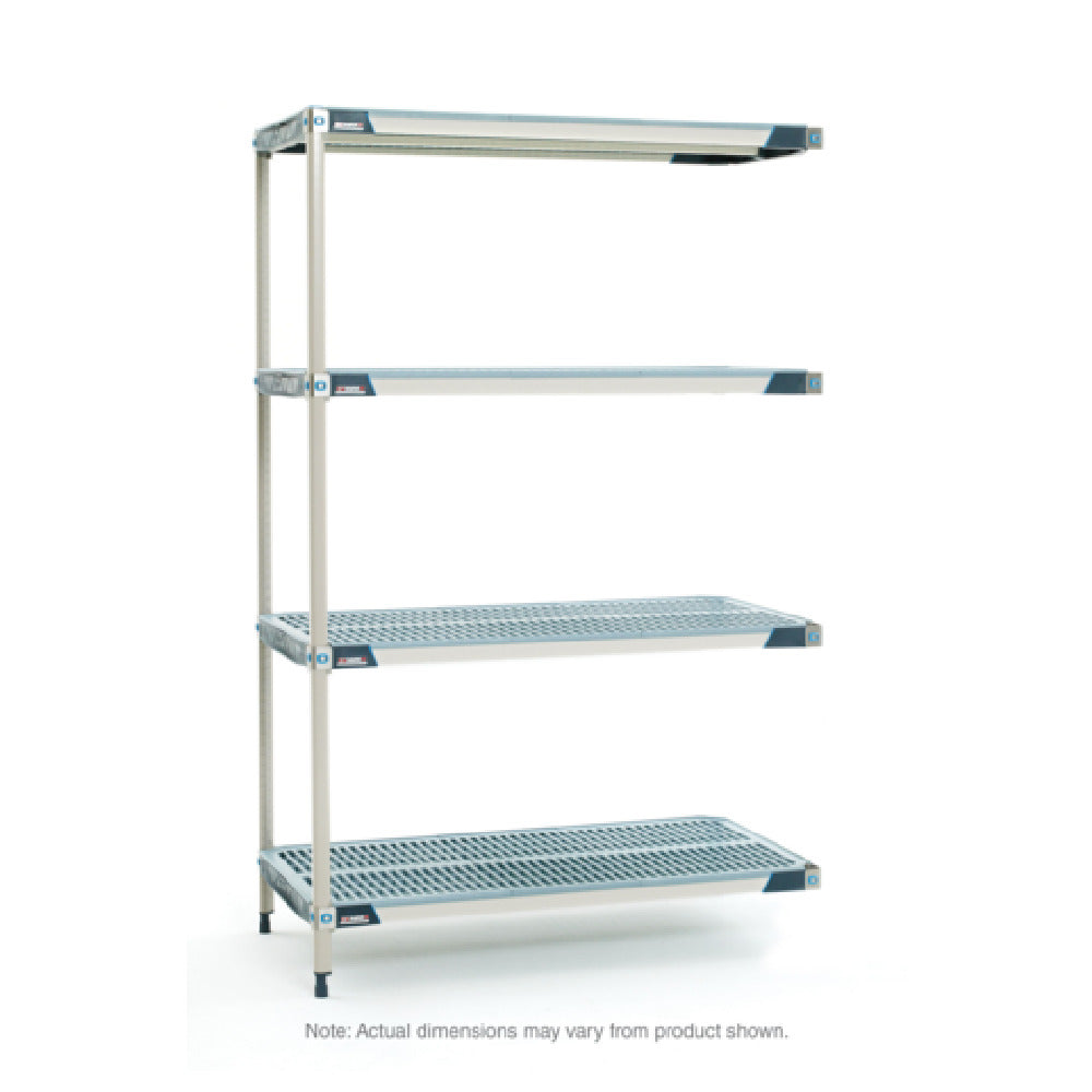 Metro AX516GX3 MetroMax® I Add-On Shelving Unit 24"W X 24"D X 63"H Rust Proof